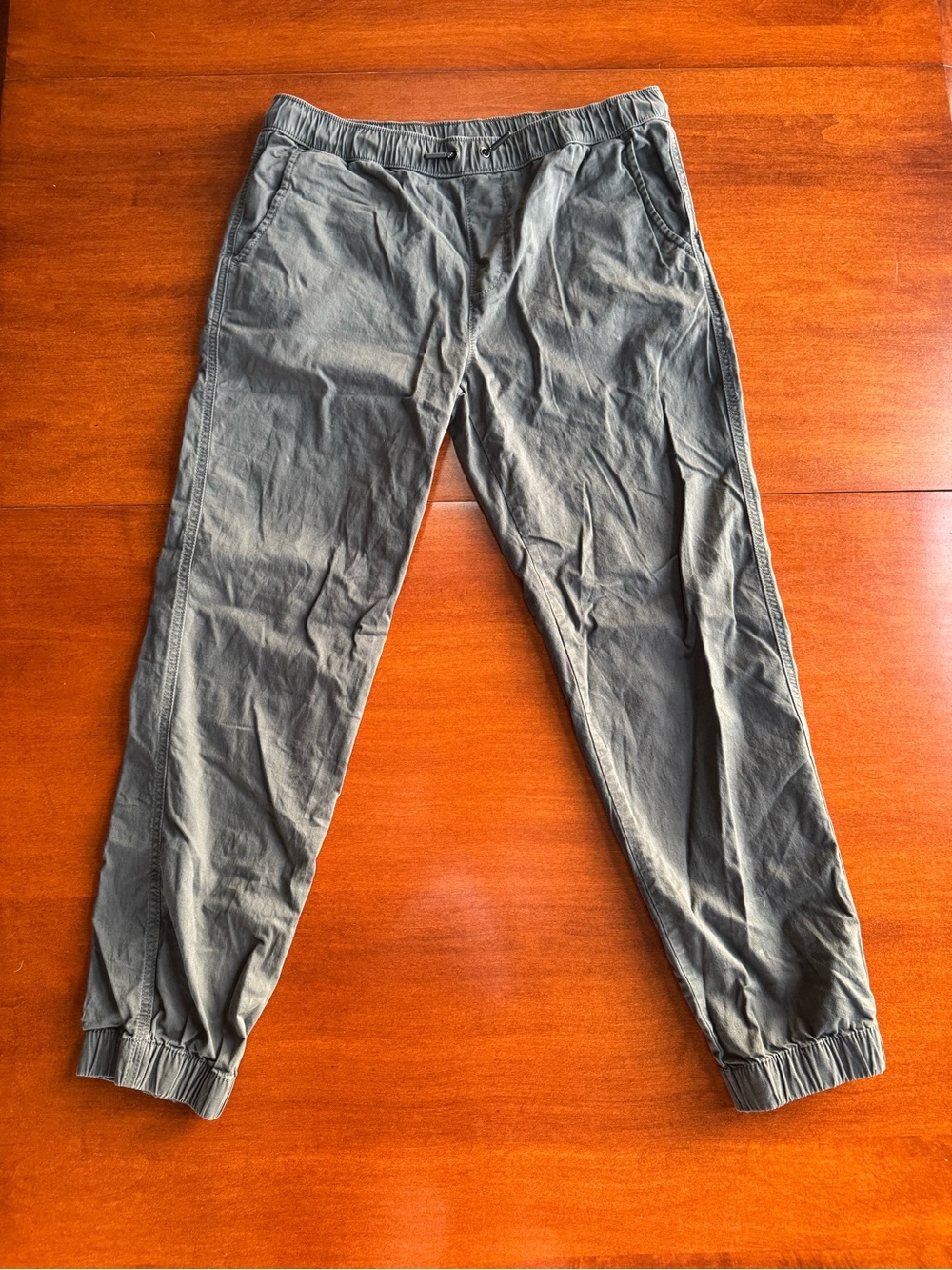 Sonoma Boys Large Husky Gray Pull-On Jogger Pants Stretch Cotton
